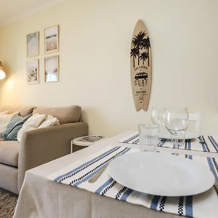 Vista Das Ondas Olhos Agua Charming Flat 公寓 *